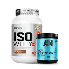 UNIVERSE NUTRITION - Iso Whey 90 1.1 kg chocolate + Creatina ADN 250 g