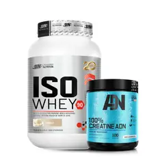 UNIVERSE NUTRITION - Iso Whey 90 1.1 kg vainilla + Creatina ADN 250 g
