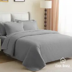 GENERICO - Kit de cubrecama Cool House Melania antialérgico