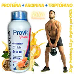 GENERICO - PROTEÍNA LÍQUIDA HIDROLIZADA + ARGININA TRIPTÓFANO 1 LITRO FORMULA V