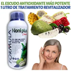 GENERICO - 1 LITRO EXTRACTO NONI CON CAMU CAMU Y GRAVIOLA - BEBIDA ANTIOXIDANTE NATURAL - JUGO REVITALIZADOR