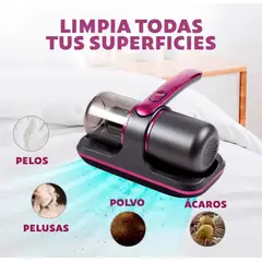 GENERICO - ASPIRADORA ANTIACAROS REMOVEDOR DE ACAROS INALAMBRICO ESTERILIZADOR UV