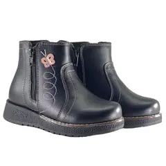 PEI UNIQUE OUTFIT - Bota Niña Pei Uou Selene Coffie Neegro Beige Nude