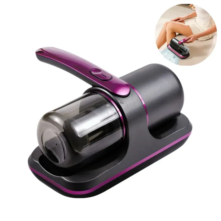 ASPIRADORA ANTIACAROS UV PORTATIL CON FILTRO HEPA USB INALAMBRICO