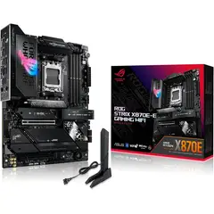 ASUS - Motherboard ROG STRIX X870E-E GAMING WIFI AMD X870E AM5 ATX