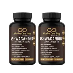 ALKALINE CARE - Ashwagandha (1500mg) 200 cápsulas