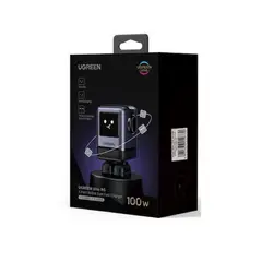UGREEN - Cargador Robot 100W Original de 4 entradas