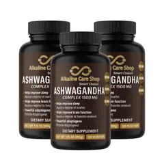 ALKALINE CARE - Ashwagandha (1500mg) 300 cápsulas