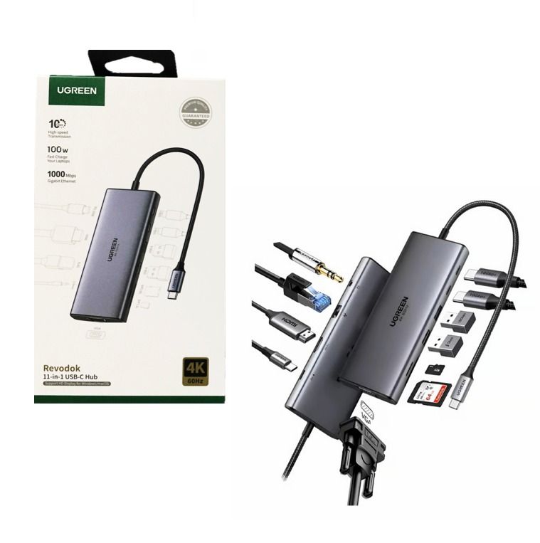 Adaptador Multipuertos Hub 11 en 1 Original