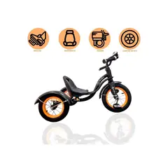 DOUX BEBE - Triciclo Chavo «CURVA» Black