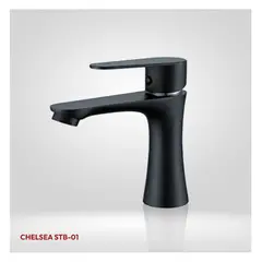 STONE - LLAVE PLAVATORIO MINIMALISTA CHELSEA STB-01 BLACK