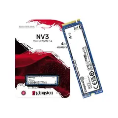 KINGSTON - Unidad de Estado Sólido 4TB NV3 NVMe PCIe 4.0 de 6000Mb/s