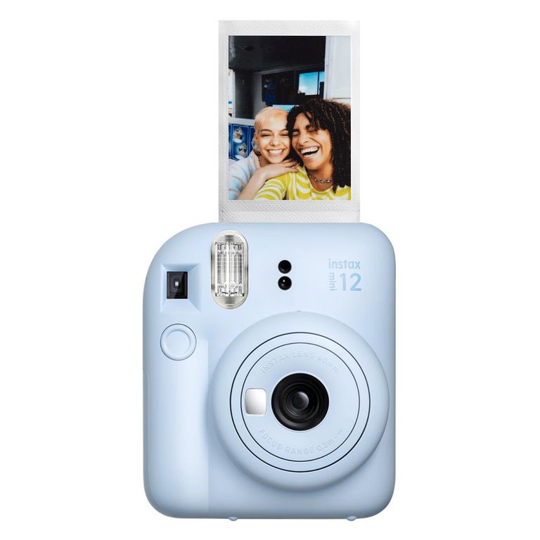 Camara Instax mini 12 Azul Pastel