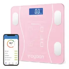 GENERICO - BALANZA BLUETOOTH INTELIGENTE ROSADO