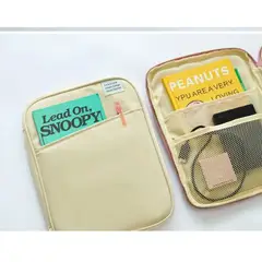 GENERICO - Funda Organizadora para Tablet / Ipad y Accesorios 11 pulgadas - BEIGE