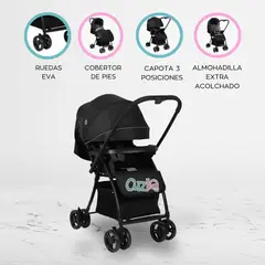 BABY KITS - Coche Cuna «NEXT GEN» Grey