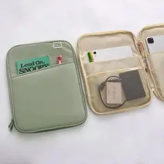 GENERICO - Funda Organizadora para Tablet / Ipad y Accesorios 11 pulgadas - VERDE