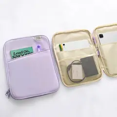 GENERICO - Funda Organizadora para Tablet / Ipad y Accesorios 11 pulgadas - LILA