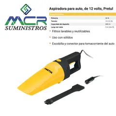 PRETUL - Aspiradora para Auto , Carro, Automovil 12 volts 22090