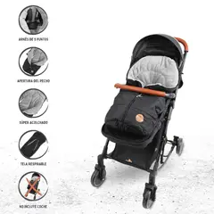 INFANTI - Saco para Coche de Bebé »DARK» Gray