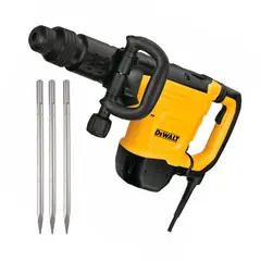 DEWALT - MARTILLO DEMOLEDOR SDS MAX 1600W + 3 CINCELES 10kg D25881k-K1
