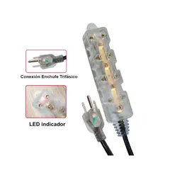 OPALUX - Extensión Universal Siliconada 10M OP-FL1410N