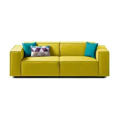 GENERICO - Juego de Sala Vitoriano 3-2 - Amarillo