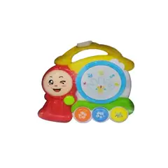 GENERICO - Tambor de Trencito Barras Didactico con Sonidos para Niños