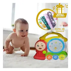 GENERICO - Pack12 Timbal Resistente con Musica Y+Papel de Regalo