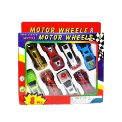 GENERICO - Carritos de Metal Pequeños para Niños con 8 Piezas