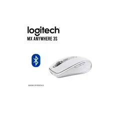 LOGITECH - Mouse Bluetooth MX ANYWHERE 3S 8K USB-C PALE GREY