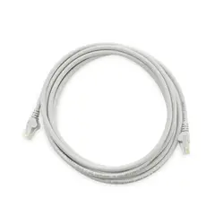 LINK - PATCH CORD UTP LINKBASIC CAT6 3MTS COLOR GRIS PN CAA01-UC6-3-F