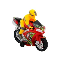 GENERICO - Moto Atletica de Juguete para Niños en Modelo de Color Rojo