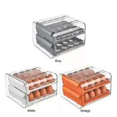 GENERICO - BANDEJA PORTA HUEVOS DE ACRÍLICO BLANCO