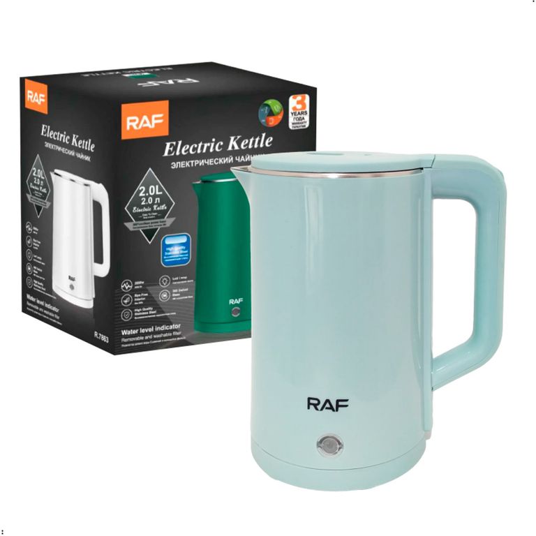 Hervidor de Agua Eléctrico Raf R.7863 De 2 Litros 2000w