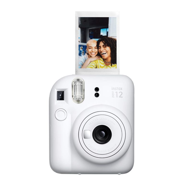 Camara Instax mini 12 Arcilla Blanca