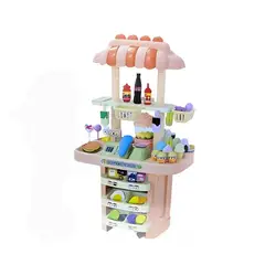 GENERICO - Pack2 Coche Funcional Niñas con Accesorios Y+Papel de Regalo