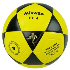 MIKASA - PELOTA DE FÚTBOL FT-4 - BKY - SOFT BILT