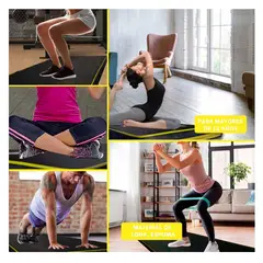 GENERICO - Pack4 Colchoneta de Deporte 15M Amarillo Y+Regalo Agendita