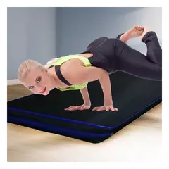 GENERICO - Pack4 Colchoneta de Deporte 15M Azul Y+Regalo Agendita