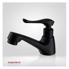 STONE - LLAVE PLAVATORIO ALINA STB-01 BLACK