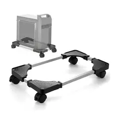 NEO DIGITAL - Soporte para CPU con ruedas giratorias tamaño ajustable ZJ-01