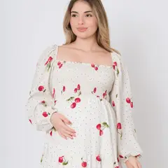 VALESKA - VESTIDO MAXI MATERNITY