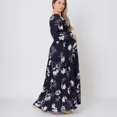 VALESKA - VESTIDO MAXI MATERNITY