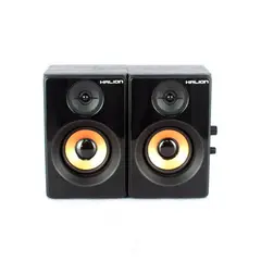 HALION - PARLANTE USB HA-S502 MADERA USB POWER RMS 8W PN HA-S502 GAMER