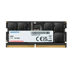 ADATA - MEMORIA RAM SODIMM DDR5 PC5-44800 5600MHZ 11V PN AD5S56008G-S