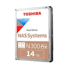 TOSHIBA - DISCO DURO N300 PRO 14TB NAS SATA 60GB-S P-N HDWG51EXZSTB