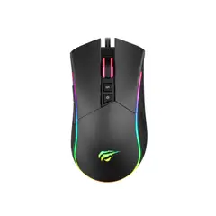 HAVIT - MOUSE GAMER NEGRO 7 BOTONES SENSOR OPTICO DPI 4800 PN MS1001S
