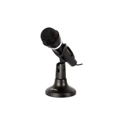HALION - MICROFONO PEDESTAL HA-TM08 58DB 16KHZ 135CM NEGRO PN HA-TM08