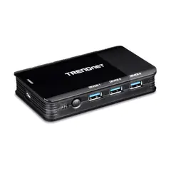 TRENDNET - SWITCH KVM 4 PUERTOS USB PARA 4 COMPUTADORAS PN TK-U404